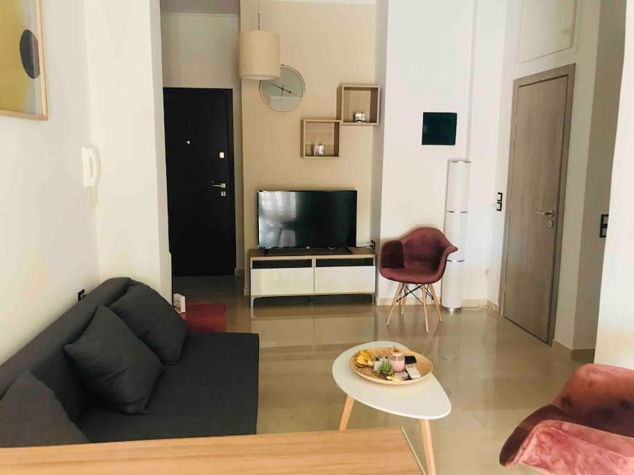 Nea Chora Appartment, 2 Min From The Sea Chania  Ngoại thất bức ảnh